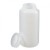 Fisherbrand 1-Litre Leakproof HDPE Wide Mouth Bottles (Pack of 6)