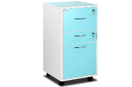 Two-Tone Hospital Bedside Cabinets