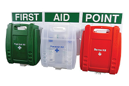 Wall-Mounted First Aid Kits