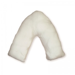 Spare Pillow Case for the MRSA-Resistant Wipe-Clean V-Shaped Pillow