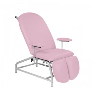 Sunflower Medical Salmon Fusion Fixed-Height Treatment Chair with Adjustable Feet