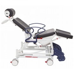 Rebotec Phoenix 200 Bariatric Wheeled Tilting and Reclining Commode