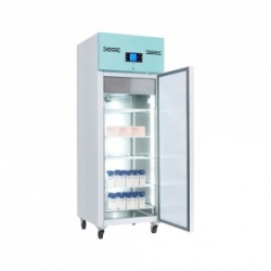 Lec PSR600UK Large Solid-Door Freestanding Pharmacy Refrigerator (600L)