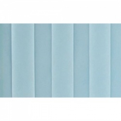 Pastel Blue Replacement Curtain for Sunflower Medical Mobile Three-Panel Folding Hospital Ward Curtained Screen