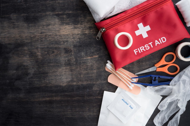 The law requires workplaces, schools, lorry drivers and more to have a first aid kit at hand
