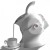 Uccello Easy Pour Tipping Kettle (White)