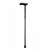Black Height-Adjustable Folding Walking Stick (31 - 35'')