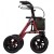 Dietz Rehab TAiMA XC Outdoor Rollator with Big Wheels (Metallic Red)
