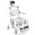Etac Swift Mobil Tilt-2 Shower Commode Chair with Bucket Holder