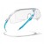 Bollé PSOTRYO014 TRYON OTG Over-the-Glasses Medical Safety Glasses