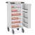 Bristol Maid Single-Door Sepsis Trolley with Six Drawers and Bolt Lock