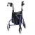 Drive Medical Two-Piece Blue Ultra Lightweight Triwalker with Bag, Basket and Tray