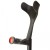 Flexyfoot Black Comfort Grip Open Cuff Crutch (Right-Handed)