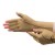 Isotoner Therapeutic Open Finger Compression Gloves (Pack of Two)