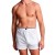 CUI Men's White Ostomy Boxer Shorts with Twin Pocket