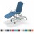 SEERS Clinnova Mobile Three-Section Classic Hydraulic Couch with Manual Backrest, Footrest and Side Rails (IBC)