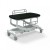 SEERS Clinnova Small Hydraulic Mobile Hygiene Table with Premium Base (LMWD)