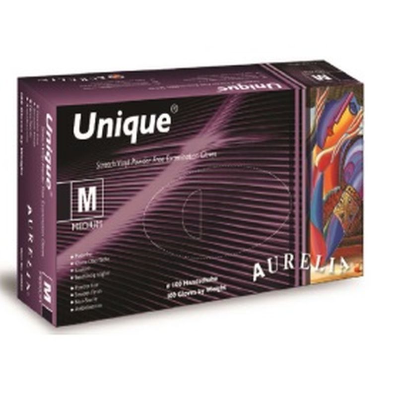 Aurelia Unique Medical Grade Vinyl Gloves