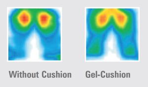 pressure distribution systam gel cushion