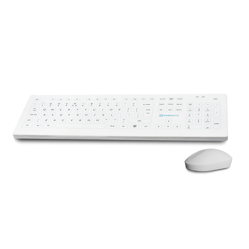White Purekeys Keyboard and Mouse Pack