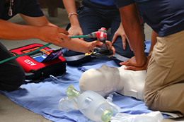 Travel First Aid Resuscitation Equipment