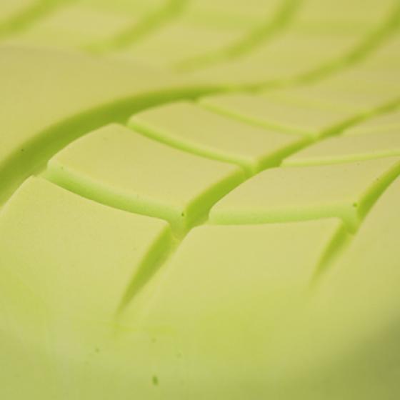 Castellated contoured foam of the Contour Lo-Back Cushion Matrx contoured pressure relief cushion castellated foam