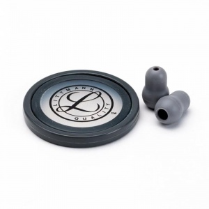 3M Littmann Master Cardiology Stethoscope Spare Parts Kit (Grey)