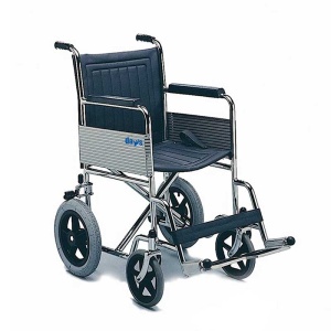 Days Chrome-Plated Attendant Propelled Wheelchair