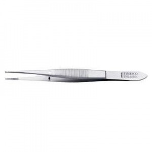Iris Serrated Straight Dissecting Forceps 4.5''