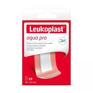 Leukoplast AquaPro Professional Water Resistant Plasters (Pack of 10 Plasters)