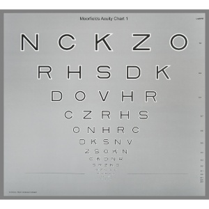 Moorfields Acuity Chart Set