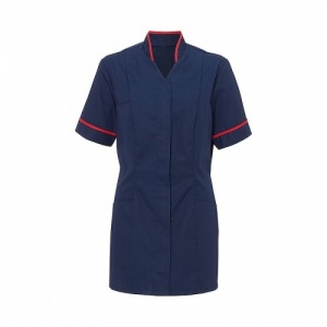 Alexandra Workwear Mandarin Collar Tunic