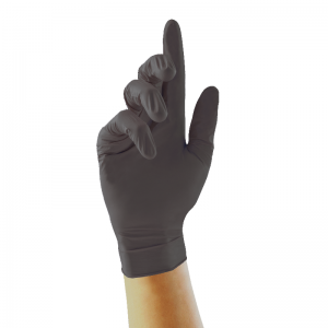 Unigloves Select Black Nitrile Tattoo Artists Gloves GT003