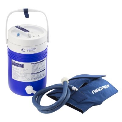 Aircast Knee Cryo/Cuff with Cooler - MedicalSupplies.co.uk