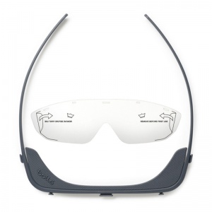 Bollé NINKA Disposable Medical Goggles Pack (50 Frames and 200 Lenses)