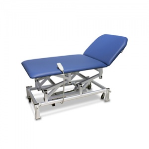 Bristol Maid Electric Two-Section Bariatric Treatment and Examination Couch with Foot Switch
