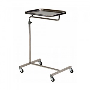 Bristol Maid Height Adjustable Cantilever 4 Castor Mayo Table