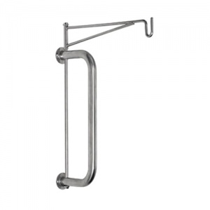 Bristol Maid Wall-Mounted Single-Hook Infusion Bag Holder