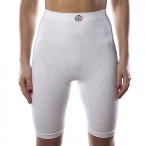 Comfizz High Waist Unisex Lymphedema Support Knee-Length Boxers Level 1 (White)