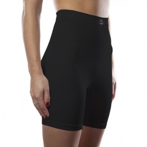 Comfizz High Waist Unisex Lymphedema Support Mid Leg-Length Boxers Level 1 (Black)