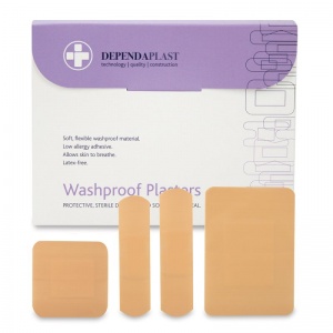 Dependaplast Assorted Washproof Plasters (Pack of 100)