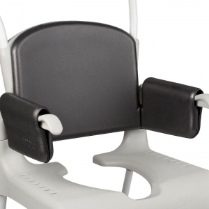 Comfort Cover Back and Arm Supports for the Etac Clean Shower Commode Chair