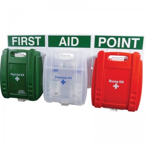 Evolution British Standard-Compliant Comprehensive Catering First Aid Point (Medium)