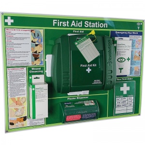 Evolution Wall-Mounted First Aid Kit Station (Large)