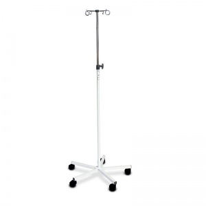 Bristol Maid Four-Hook Mild Steel Mobile Infusion Stand