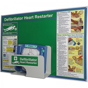 HypaGuard Phillips Defibrillator Station