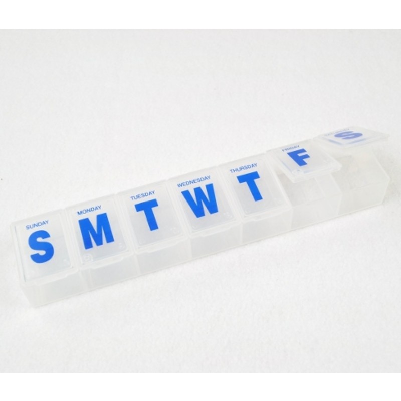 SevenDay Pill Organiser Box MedicalSupplies.co.uk