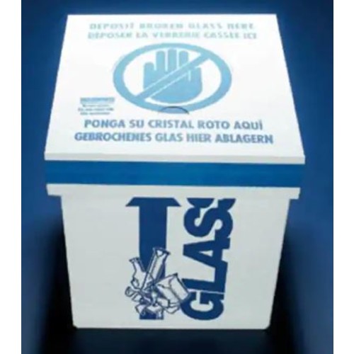 Azlon Broken Glass Bin MedicalSupplies.co.uk