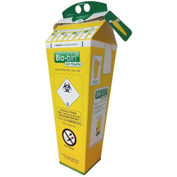 Econix Biobins NonSharps Bin 6L MedicalSupplies.co.uk