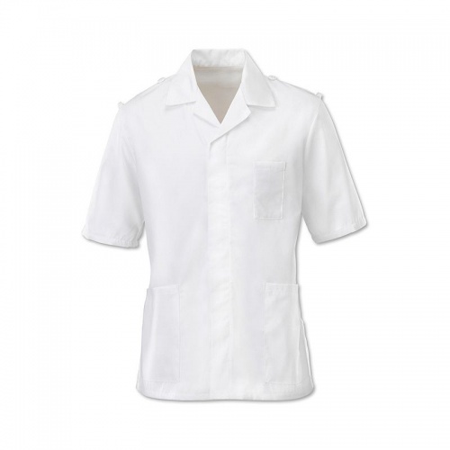 Alexandra Workwear Men's Dental Tunic with Epaulettes MedicalSupplies